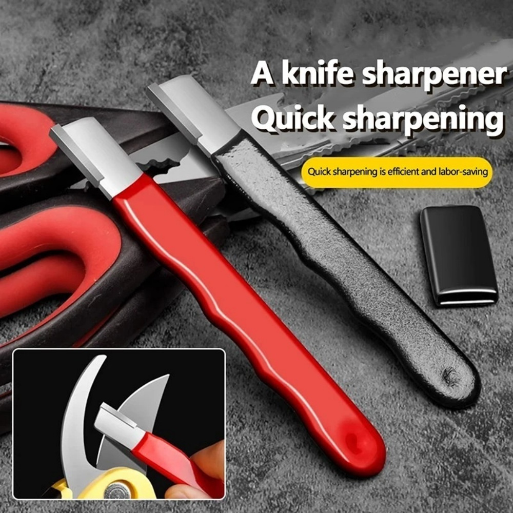 Commercial Kitchen Knives - Professional Metal Knife Sharpener Scissors Sharpener
