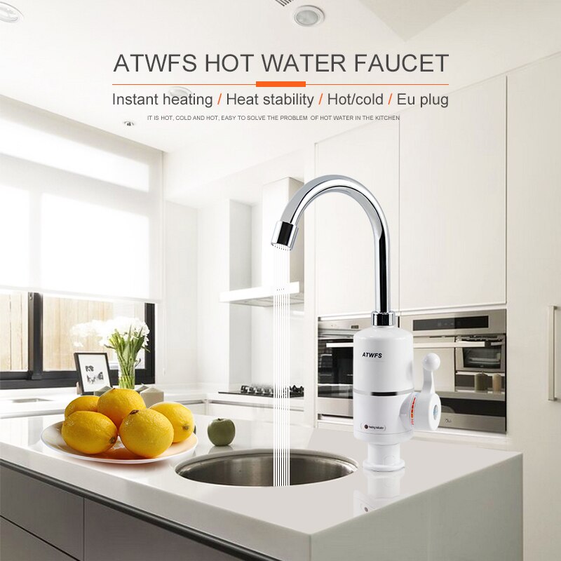 Commercial Kitchen Tap - ATWFS Tankless Electric Newest Water Heater