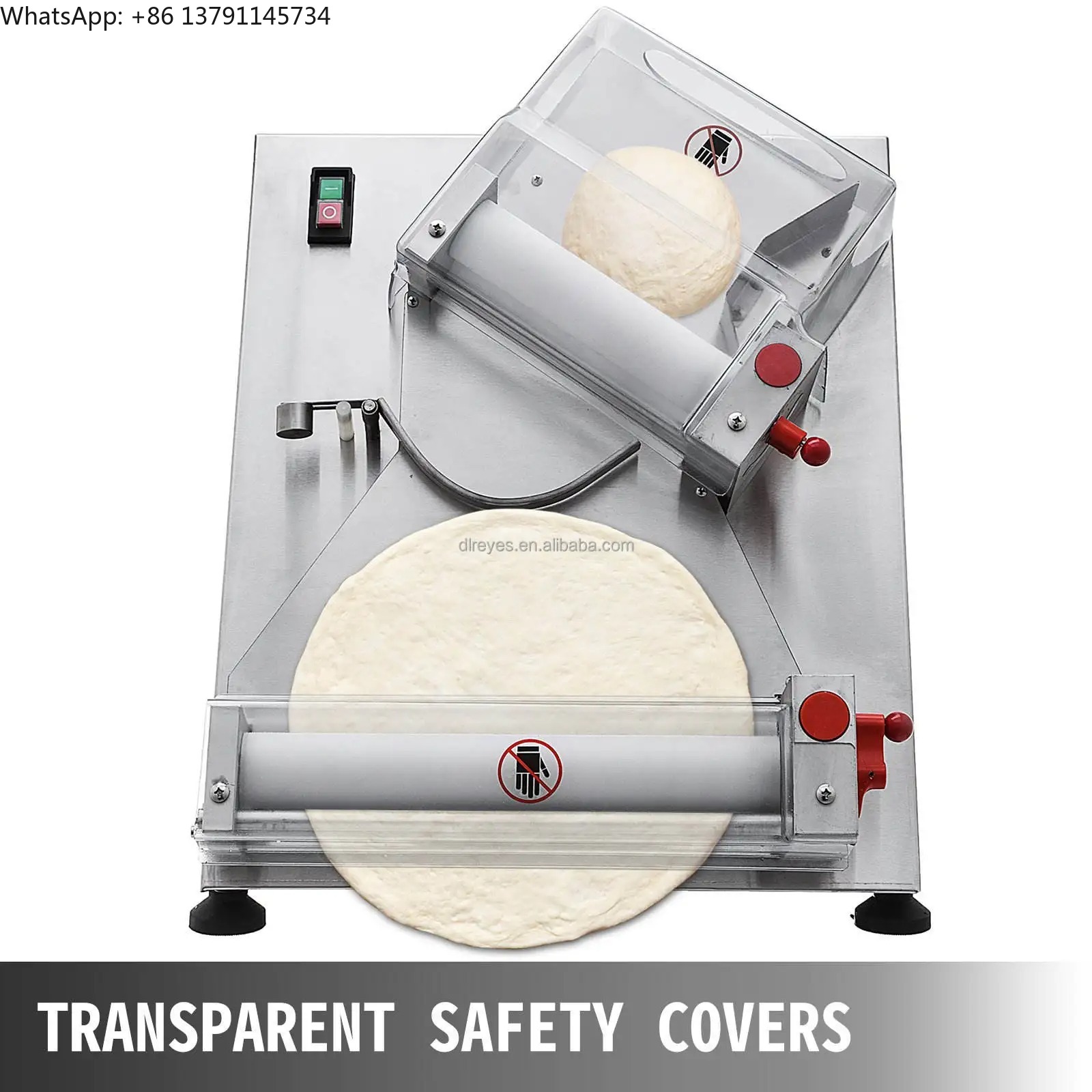 Manual Small Dough Roller Shee - Pizza Conveyor Oven 评论和价格