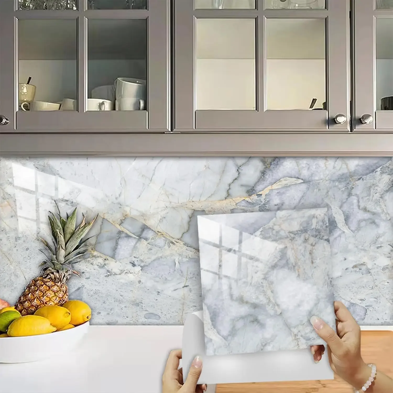 10/30/50PCS Thickened Self-adh - Commercial Kitchen Tiles 评论和价格