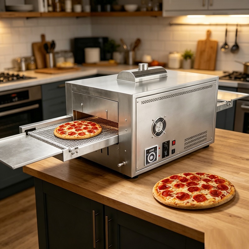 Commercial Gas Pizza Oven with - Pizza Conveyor Oven 评论和价格