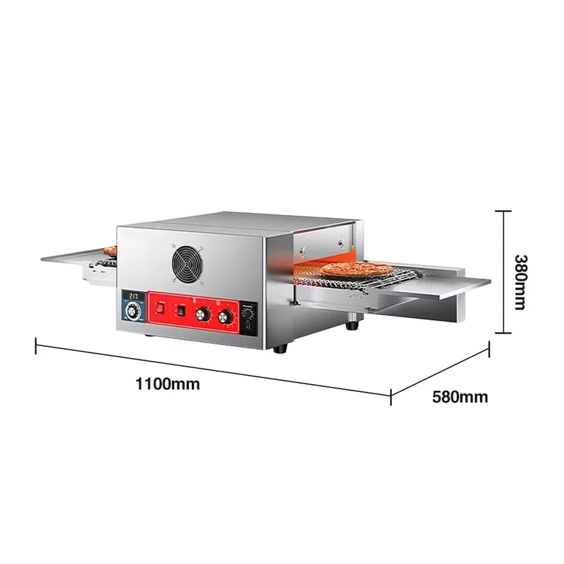 2026 Hot！ Conveyor Belt Pizza  - Pizza Conveyor Oven 评论和价格
