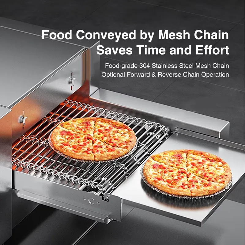 2026 Hot！ Conveyor Belt Pizza  - Pizza Conveyor Oven 评论和价格