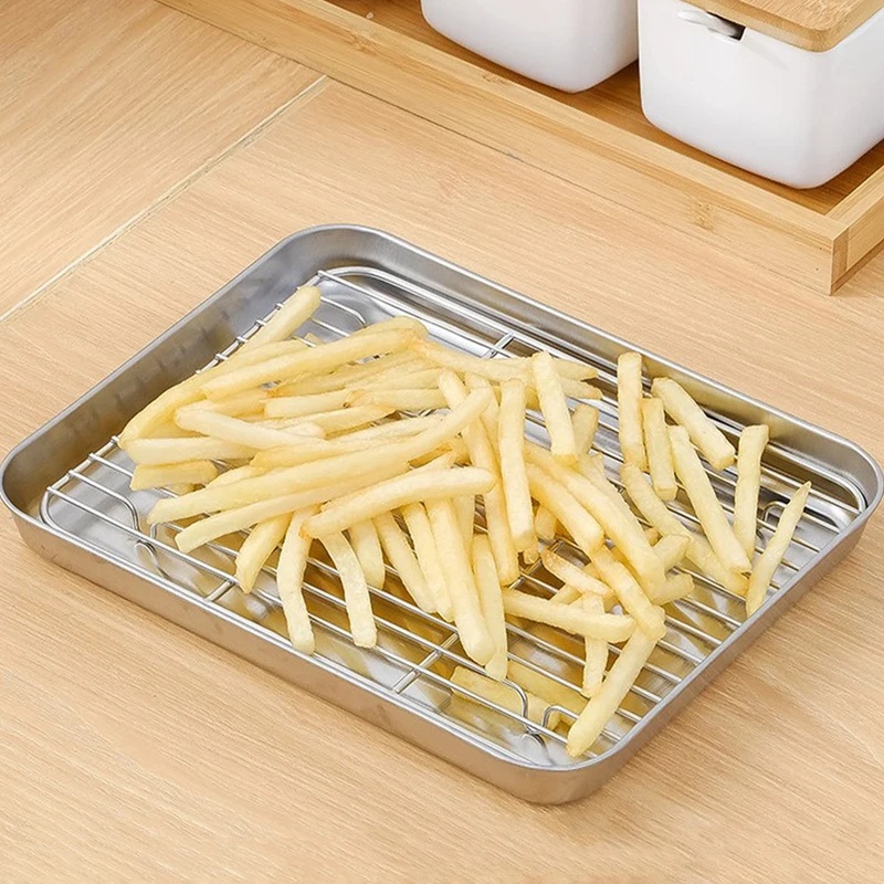 Stainless Steel Baking Tray Wi - Pizza Conveyor Oven 评论和价格