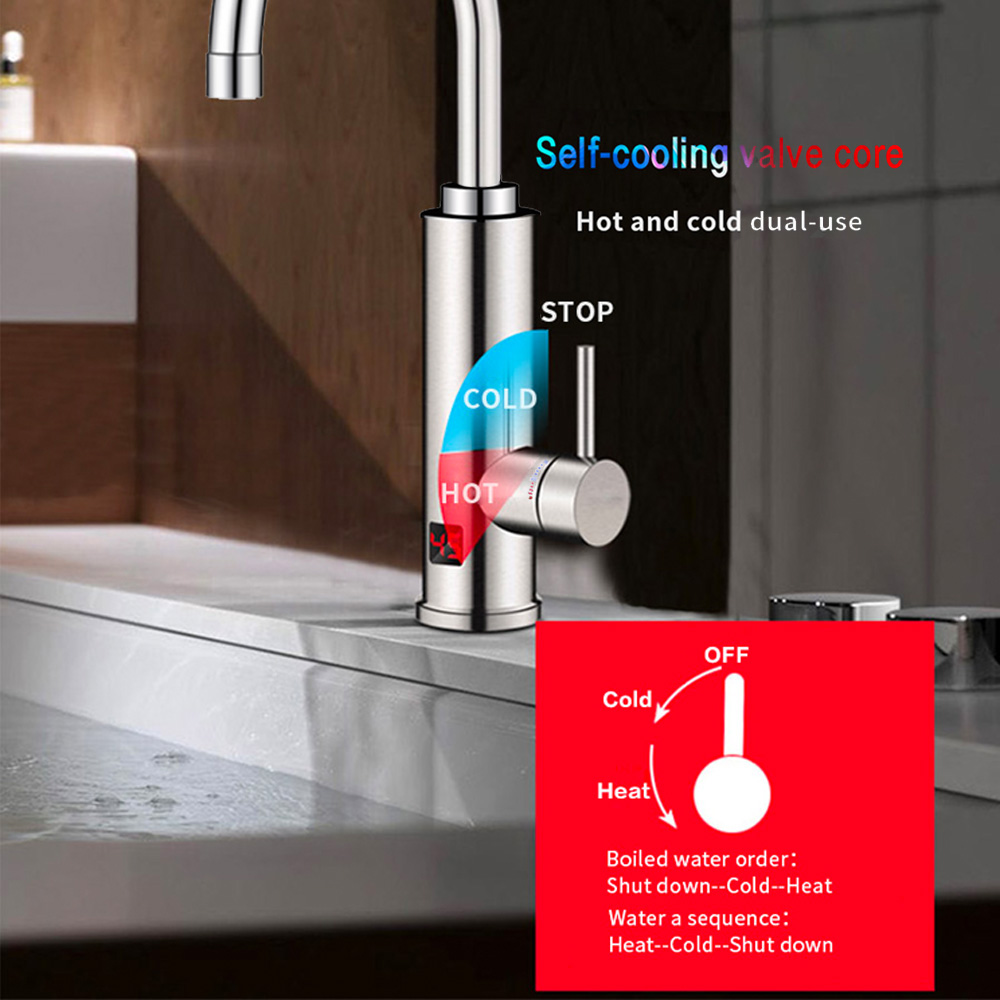 3000W Electric Water Heater Ba - Commercial Kitchen Tap 评论和价格