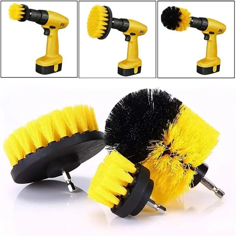 3 pcs/set drill brush set powe - Commercial Kitchen Tiles 评论和价格