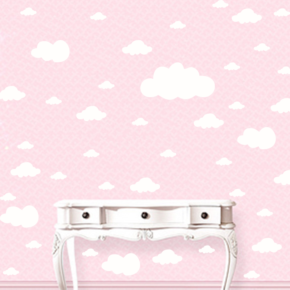68 Pcs DIY Clouds Wall Sticker - Commercial Kitchen Tiles 评论和价格