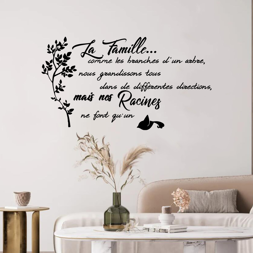 French Family Quote Tree Bird  - Commercial Kitchen Tiles 评论和价格
