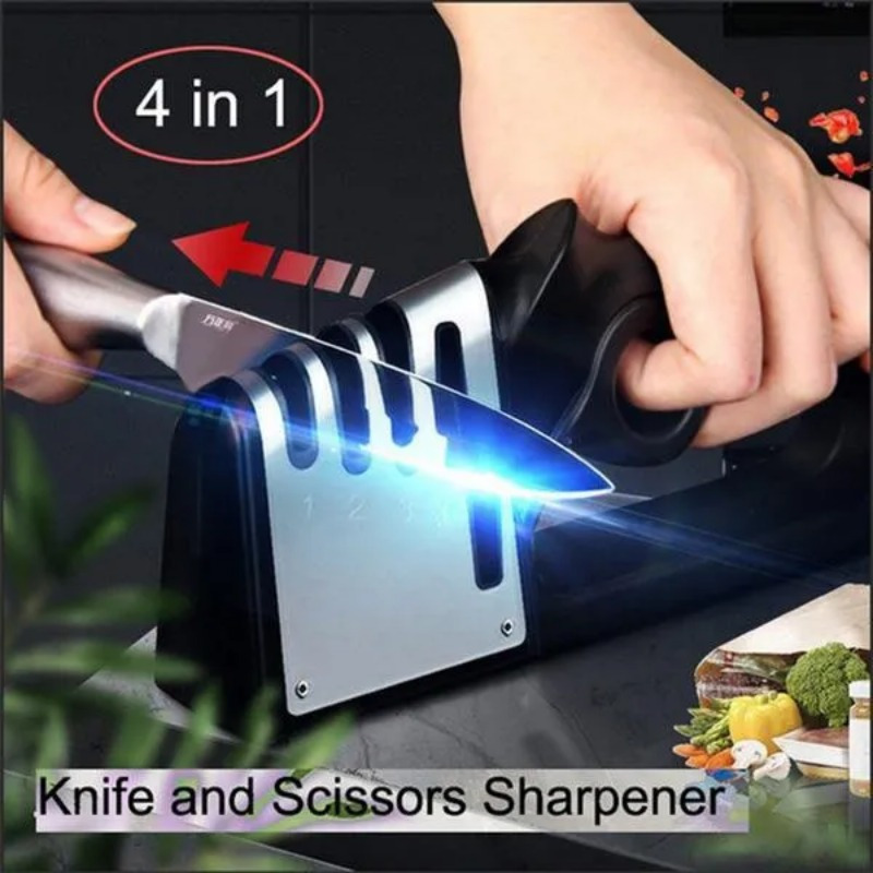 4-in-1 Professional Tungsten F - Commercial Kitchen Knives 评论和价格