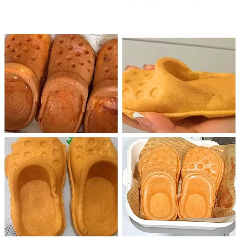 Shoe-Shaped Waffle Making Mach - Commercial Kitchen Set 评论和价格