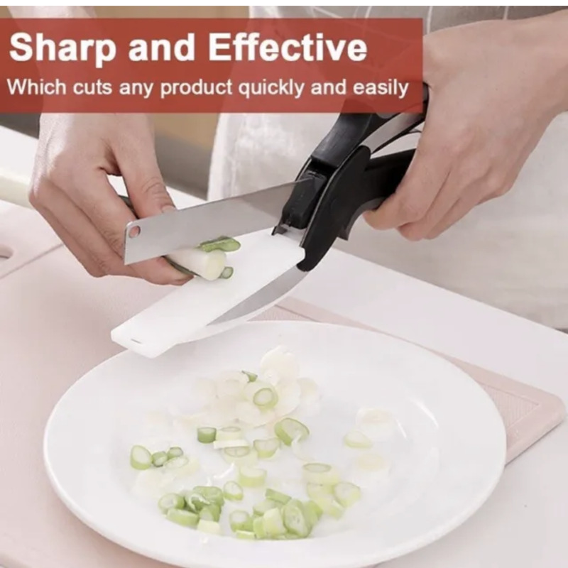 2-in-1 Stainless Steel Kitchen - Commercial Kitchen Knives 评论和价格