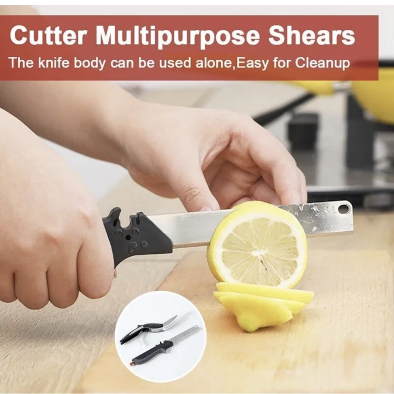 2-in-1 Stainless Steel Kitchen - Commercial Kitchen Knives 评论和价格