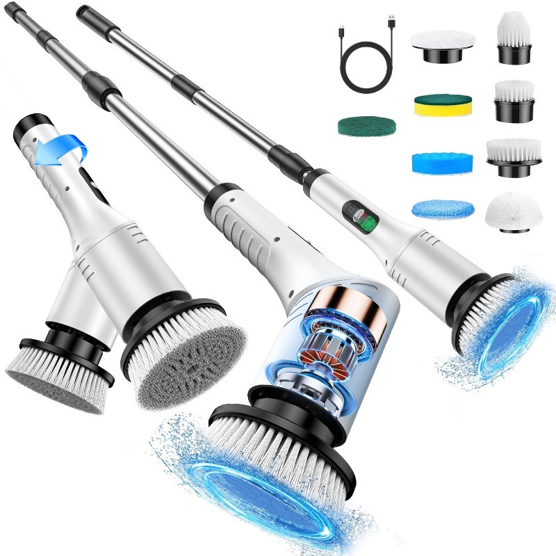 Electric Spin Scrubber 9 in 1  - Commercial Kitchen Tiles 评论和价格