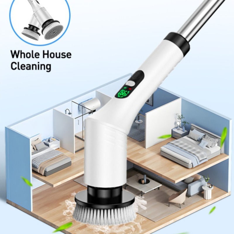 Electric Spin Scrubber 9 in 1  - Commercial Kitchen Tiles 评论和价格