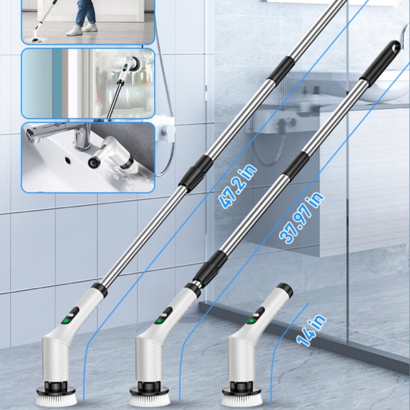 Electric Spin Scrubber 9 in 1  - Commercial Kitchen Tiles 评论和价格
